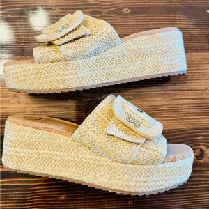 Sam‎ & Libby Chrysta Platform Wedge Sandal